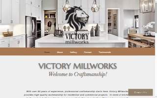 Victory Millworks website