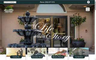 Green Valley Mortuary & Cemetery of Rancho Cordova website