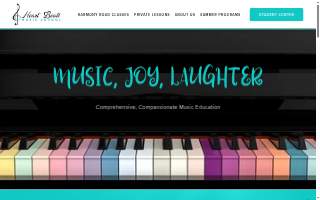 Heart Beats Music School of Rancho Cordova website