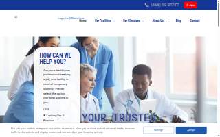 MDstaffers website