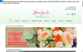 Morningside Florist website