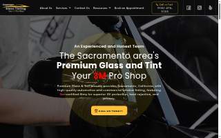 Premium Glass & Tint website