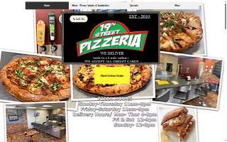 19th Street Pizzeria website