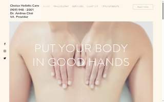 Choice Holistic Care website