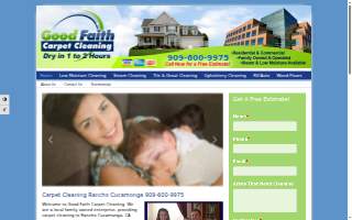 Good Faith Carpet Cleaning website