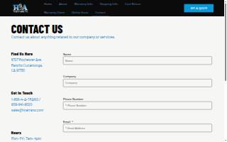 H & A Transmissions Inc website