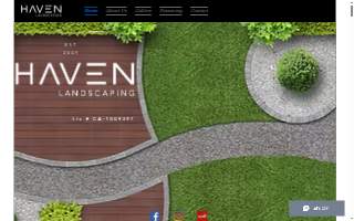 Haven Landscaping website
