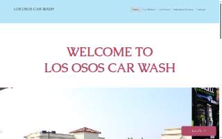 Los Osos Car Wash website