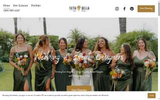 Tutta Bella Florist website
