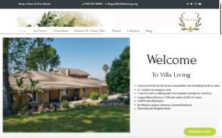 Villa Living website