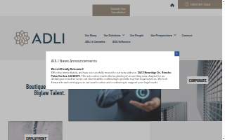 ADLI Law Group website