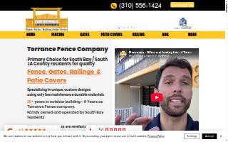 Torrance Fence Company of Rancho Palos Verdes website