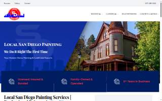 Local San Diego Painting of Rancho San Diego website