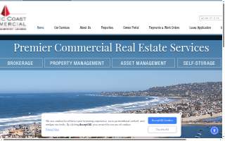 Pacific Coast Commercial of Rancho San Diego website