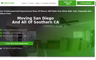 Superior Movers LLC website