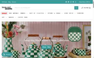 Treasured Accents website