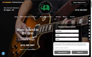 VIP School of Music website
