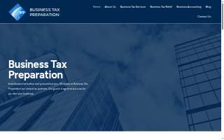 Business Tax Preparation website