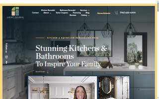 Cabinet, Flooring & Bath Design website