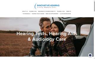Innovative Hearing website