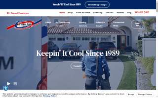 Lewis Air Services website