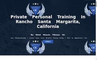 Mind Muscle Fitness OC website