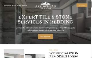 Arrowhead Tile & Stone website