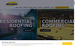 Boster Roofing - Redding Roofing & Insulation Company website