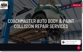 Coachmaster Auto Body and Paint website