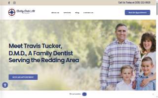 Redding Dental Arts Office of Dr. Tucker website