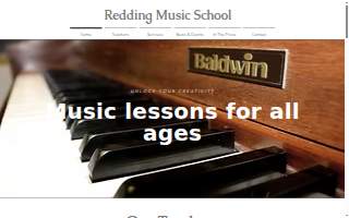 Redding Music School website