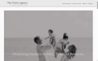 The Walsh Agency-Farmers Insurance website