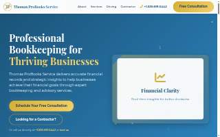 Thomas ProBooks Service website