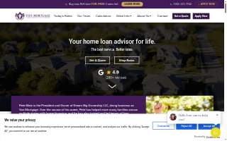 Von Mortgage website