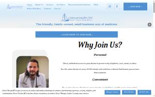 Caravel Health DPC website