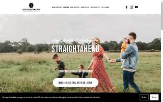Straightahead Chiropractic of Redlands website
