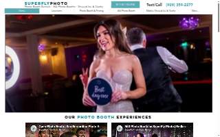 SuperFly Photo Booth Rentals of Redlands website
