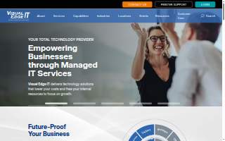 Visual Edge IT of Redlands website