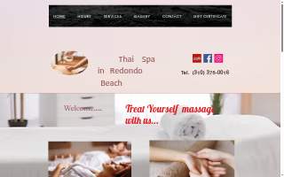 Blossom Spa Redondo Beach website