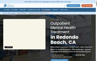 Clear Behavioral Health - Mental Health Services in Redondo Beach website