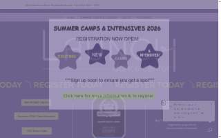 Launch Dance Center website