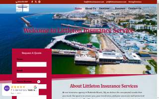 Littleton Insurance Services website