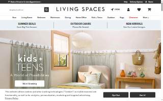 Living Spaces of Redondo Beach website