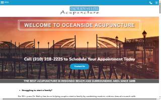 Oceanside Acupuncture website
