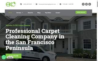 EKO Carpet Cleaning website
