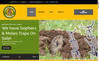 Gophers Control Force of San Mateo & Santa Clara website