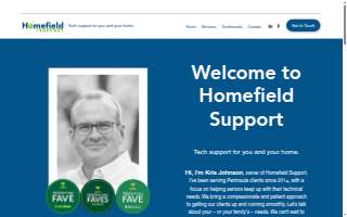 Homefield Support website