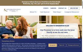 Kensington Place Redwood City website