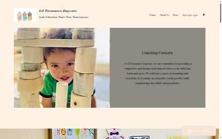 Lil Treasures Daycare website