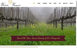 Woodside Vineyards of Redwood City website